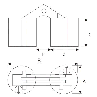 Stainless Steel Hinge - R - 01
