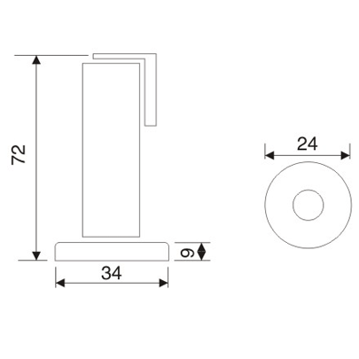 Door Stopper - MDS17B