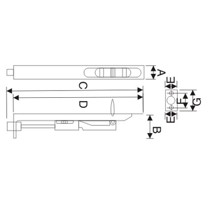 Door Bolt - DB 014