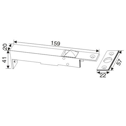 Door Bolt - DB 015
