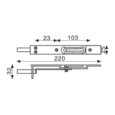 Door Bolt - DB 018