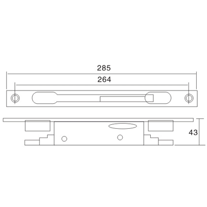 Door Bolt - DB 042