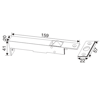Door Bolt - DB 050
