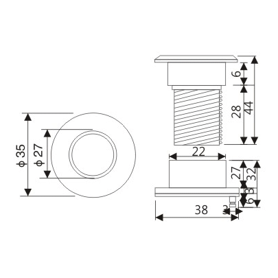 Door Viewer - DV 200B