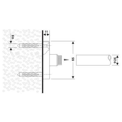 Tube Fixing Holder - TFH01