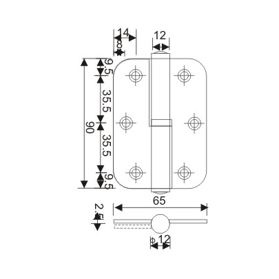 Door Hinge - TFH05-a