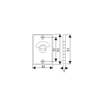 Door Hinge - TFH06-c