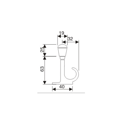 Washroom Fitting - TFH08-b