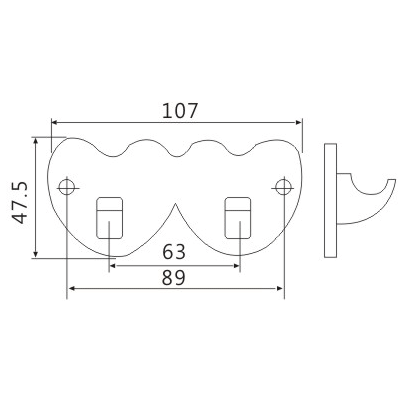 Cloth Hook - SCH 030