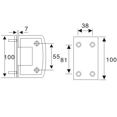 Glass Clamp - GC-036