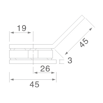 Glass Clamp - GC-003R