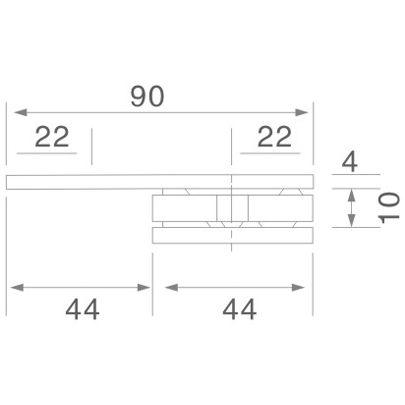 Glass Clamp - GC-004B