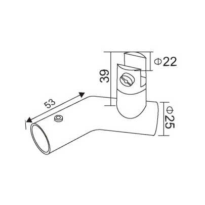 Bathroom Connector - BCB-11