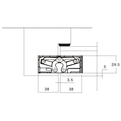 Stainless Steel Hinge - S - 80