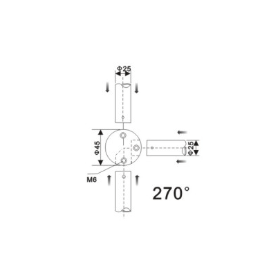 Tube Connector - TFH03