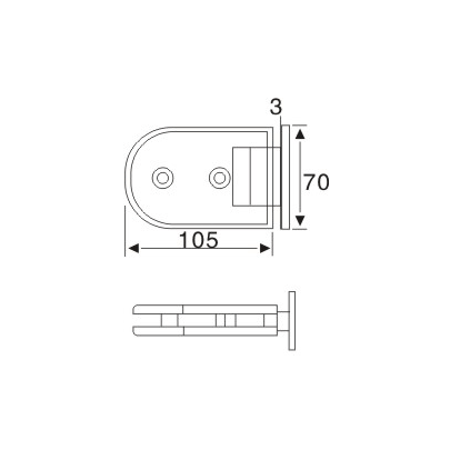 Glass Clamp - GC-044