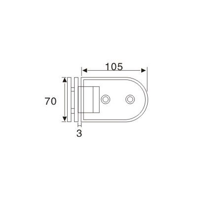 Glass Clamp - GC-045